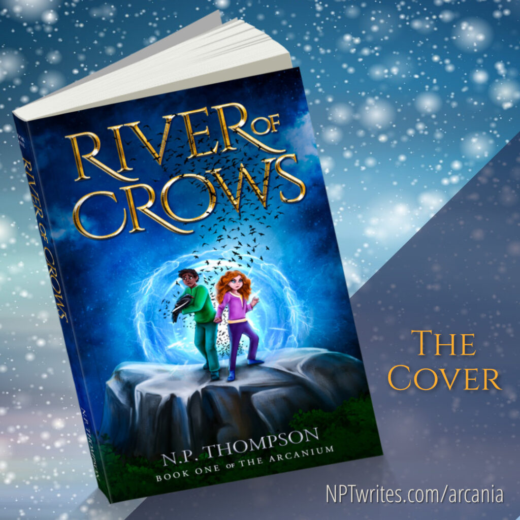 Paperback cover for River of Crows