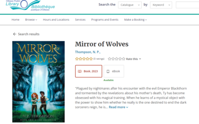 Mirror of Wolves Now at OPL!