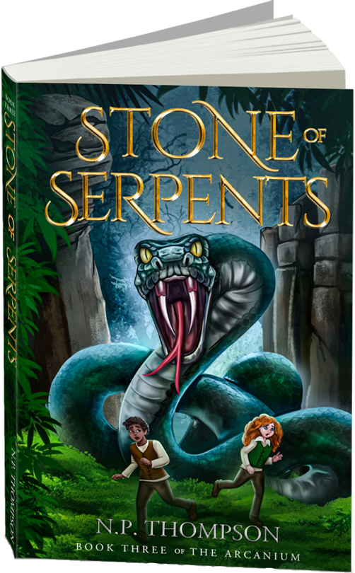 Book cover - Stone of Serpent